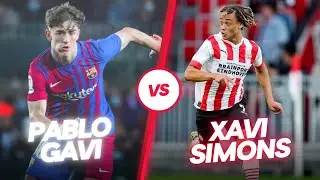 GAVI Vs SIMONS / MELHORES MOMENTOS 2022/2023 /  DRIBLES E GOLS  (4K  60fps)