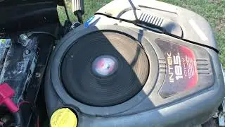 Briggs & Stratton 18.5 hp engine test run for eBay