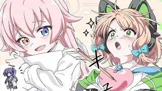 (Blue Archive Comic Dub) Midori Has A Crush On Hoshino???