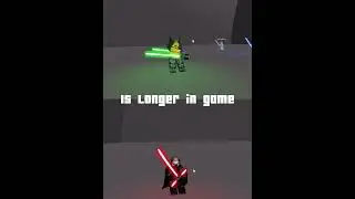 Dual Backhand vs Crossguard (saber showdown) - The new jedi order roblox