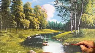 How to Draw Landscape Painting 