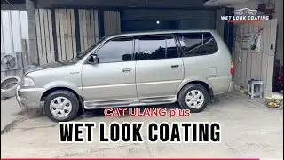 BERANI TAMPIL !!!! Wet Look Coating Mobil Kijang KAPSUL 