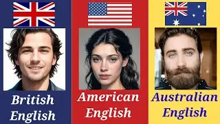 British English v/s American English v/s Australian English #1| 20 Differences| English Vocabulary