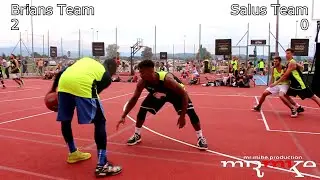 Brian Butler vs Salu aka Mr.Hangtime - The Cage 3vs3
