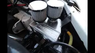 Evo 8 valve cover drill and tap for oil catch can!