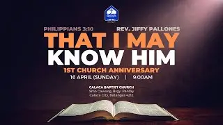 WATCH: CBC 1st Church Anniversary Special Video Presentation
