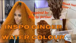 LIGHT Ginger Hair Color | Ft Lemoda Hair & Adore FRENCH COGNAC | SZA inspo 🧡
