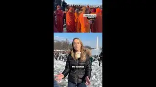 Monks walk 2,300 miles across country for peace