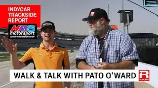 RACER: Pato O'Ward Texas IndyCar Walk and Talk