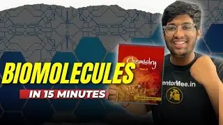 Biomolecules in 15 minutes | One shot | Chemistry | NEET