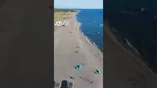 Ulcinj, the long beach                        🎥@dusko.krtola