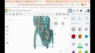 Turning your line drawing into an extrusion and placing it on an object in TinkerCAD