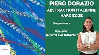 Piero Dorazio, un des p&egrave;res de l'abstraction italienne et de l'Hard Edge