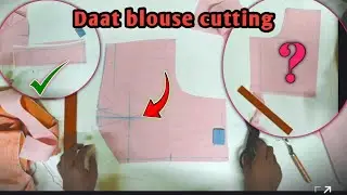 Daat blouse cutting in kannada||                        how to simple blouse cutting in Kannada
