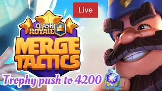 Trophy push to 4200!! Goblin queen is back! Merge tactics