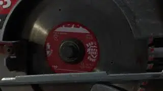 How To Cut Cement Board, Hardie Board: View of Carbide Circular Saw Blades