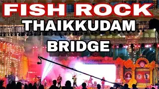 Fish rock by Thaikkudam Bridge performance at Mysore palace |Mysuru Dasara 2025 #thaikkudambridge 
