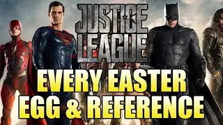 Every Justice League Easter Egg and Reference