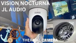 INSTALACION DE CAMARA DE VISION NOCTURNA Y BOCINAS DE AUDIO JL Y AMPLIFICADOR