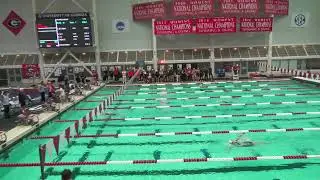 2026 01 31 UGA vs  Emory Women's 400 IM
