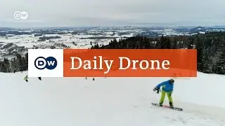#DailyDrone: Alpspitzbahn cable car in Nesselwang | Check-in