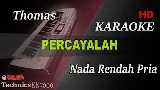 THOMAS - UCAPKANLAH ( NADA RENDAH PRIA ) || KARAOKE