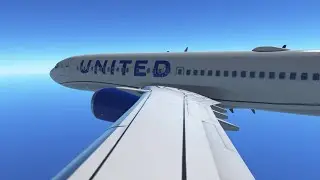 INFINITE FLIGHT - UA B737-9 - SHORT FINAL RW27C CHICAGO (KORD) - ATC  - UHD (4K)