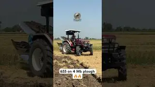 655 on 4 mb plough #plough #farming #capsicum
