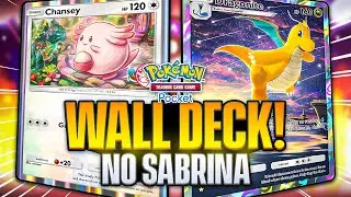 No Sabrina Chansey Wall Dragonite Deck is Great!!!【Pokemon TCG Pocket】
