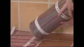 Монтаж тёплого пола Devi под плитку