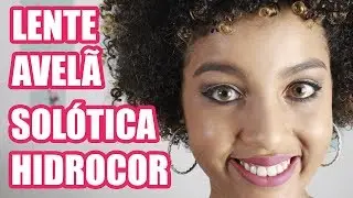 Lente de Contato Solótica Avelã Hidrocor | Pele Negra