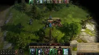 Pathfinder: Kingmaker - Evil - Alpha Wolf Near the Ford