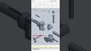 SolidWorks Motion Study Animation.. #solidworks #mecharch
