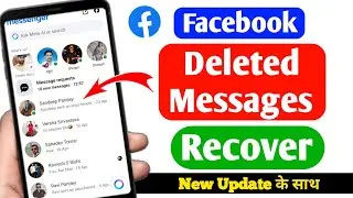 How To Recover Deleted Messages On Messenger | Facebook Messenger Chat delete recovery (2025)