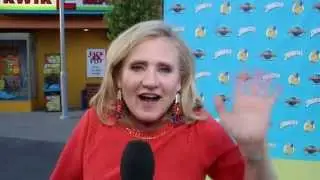 NANCY CARTWRIGHT GIVES BART SIMPSON SHOUT OUT TO DISH NATION!