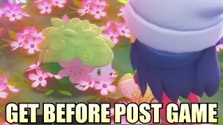 *EASY METHOD* Catch Shaymin BEFORE Post Game in Pokemon Brilliant Diamond Shining Pearl