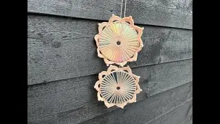Mike's Creatieve Wereld | Haaktutorial | Cd Hanger met 10 gram garen