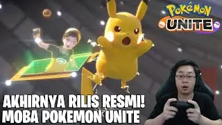 RESMI DI RILIS! INI DIA TAMPILAN MOBA POKEMON YANG SUPER SERU! POKEMON UNITE GAMEPLAY