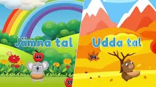 Mina Sifferdroppar: 3:e klass matte spel f&ouml;r barn