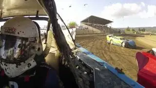 Ocean Speedway Watsonville 5-25-12 Dirt Late Model Heat Race.