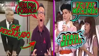 TRETAS ENTRE FAMOSOS DE EMISSORAS RIVAIS