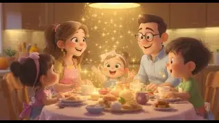 Let&rsquo;s Eat Together! 🍽️ A Happy Family Song for Kids