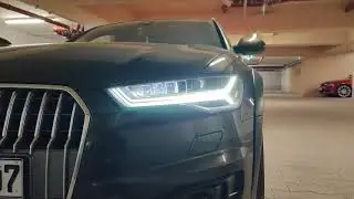 2015 Audi A6 4g c7 Matrix Led Startup Animation Light show