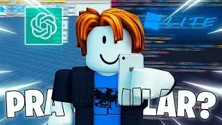 Como criar jogos pelo celular no roblox - STUDIO LITE