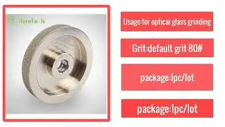 Best diamond coated grinding wheel for automatic optical glass lens grinder machine rough grinding