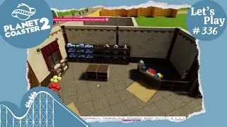 Planet Coaster 2 #336 Den Shop dekorieren + Infos zur Umfrage