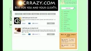 Crrazy.com micro-jobs script