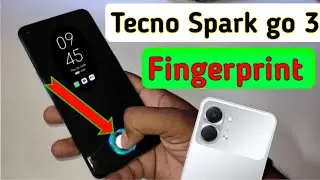 Tecno spark go 3 in display fingerprint lock kaise lagaye / how to set fingerprint lock in tecno !!