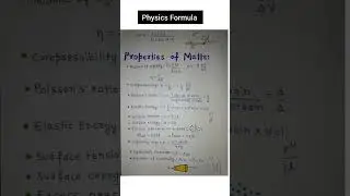 Total Physics Formula #physicswallah #formula #physics #avadhojhasir