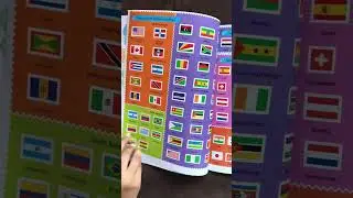 Flags around the world Ultimate sticker book